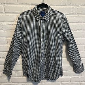 NWOT Egara large checkered shirt